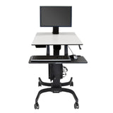 Ergotron WorkFit-C Single LD Sit-Stand Workstation Black (24-215-085)