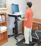 Ergotron WorkFit-C Single HD Sit-Stand Workstation Black (24-216-085) - view 3