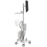 Ergotron StyleView® Pole Cart (24-818-211) - Ergotron product view