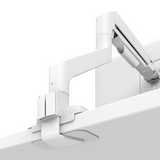 BenQ BSH02 Single Monitor Arm 17"-45" 20kg Gas Spring Ergo Arm (White)