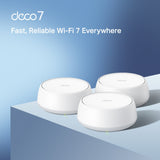 TP-Link Deco BE25 BE5000 Whole Home Mesh WiFi 7 System (1-Pack) — product view 1