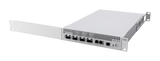 MikroTik CRS804 DDQ with rackmount kit, front angled