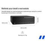 HP EliteDesk 8 SFF G1i U5-235 16GB 512GB WiFi AI PC - dimensions