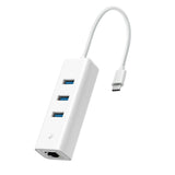 TP-Link UE330C USB Type-C 3-Port Hub & Gigabit Ethernet Adapter — product view 2