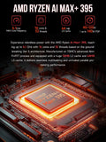 GMKtec EVO-X2 AI Mini PC angled view