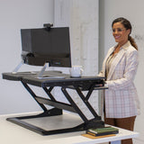 Ergotron WorkFit-TL Sit-Stand Desktop Workstation Black (33-406-085) - view 6