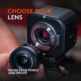 Logitech Mevo Core Micro Four Thirds streaming camera body