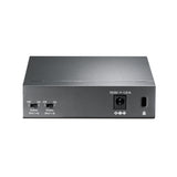 TP-Link TL-SF1005P desktop PoE+ switch port detail