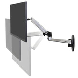 Ergotron LX Wall Mount Monitor Arm Polished Aluminum (45-243-026) - view 8