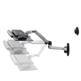 Ergotron LX Wall Keyboard Arm Polished Aluminum (45-246-026) - view 4
