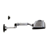 Ergotron LX Wall Keyboard Arm Polished Aluminum (45-246-026)