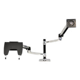 Ergotron LX Dual Stacking Arm Polished Aluminum (45-248-026) - view 7