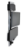 Ergotron LX Wall Mount System with Small Computer Holder (45-253-026) - view 3