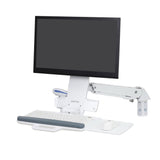 Ergotron StyleView® Sit-Stand Combo Arm White (45-266-216)