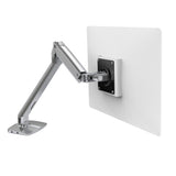 Ergotron MXV Desk Mount Monitor Arm Polished Aluminum (45-486-026)