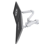 Ergotron LX Dual Desk Mount Side-by-Side Arm White (45-491-216)