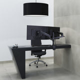 Ergotron LX Dual Stacking Arm Matte Black (45-492-224) - view 3