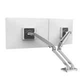 Ergotron MXV Desk Dual Monitor Arm Polished Aluminum (45-496-026)