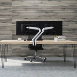 Ergotron MXV Desk Mount Dual-Monitor Arm White (45-496-216) - view 4
