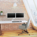 Ergotron MXV Desk Mount Dual-Monitor Arm White (45-496-216) - view 3