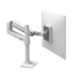 Ergotron LX Desk Monitor Arm, Tall Pole White (45-537-216)