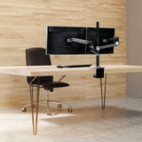 Ergotron LX Dual Desk Mount Stacking Arm Polished Aluminum (45-549-026) - view 5