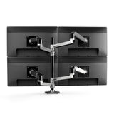 Ergotron LX Dual Desk Mount Stacking Arm Polished Aluminum (45-549-026) - view 10