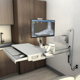 Ergotron CareFit™ Combo System with Worksurface (45-619-251) - view 4