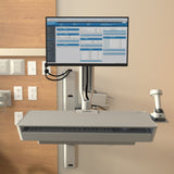 Ergotron CareFit™ Combo System with Worksurface (45-619-251) - view 7