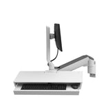 Ergotron CareFit™ Combo Arm with Worksurface Snow (45-622-251) - view 5