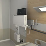Ergotron CareFit™ Combo Arm with Worksurface Snow (45-622-251) - view 4