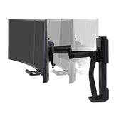 Ergotron TRACE Dual Monitor Desktop Mount Matte Black (45-631-224) - view 2