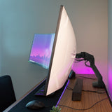 Ergotron HX Desk Monitor Arm with HD Pivot Matte Black (45-647-224) - view 3