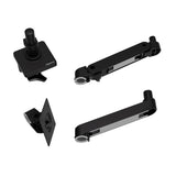 Ergotron LX Pro Desk Monitor Arm Black 45-682-292 components: clamp, pole, arm, extension and VESA head