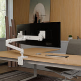 Ergotron LX Pro Desk Dual Direct Arm White (45-684-290) - view 2