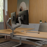 Ergotron LX Pro Dual Side-by-Side Arm Dark Grey (45-686-293) - view 4