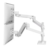 Ergotron LX Pro Dual Stacking Arm, Grommet Mount White (45-710-290) - view 2