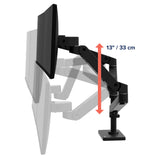 Ergotron LX Pro Dual Stacking Arm Black (45-690-292) - diagram