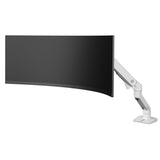 Ergotron HX Desk Monitor Arm with VHD Pivot for Extreme-Depth Curved Screens White (45-693-216) - view 2