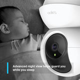 TP-Link Tapo 2K 3MP Pan/Tilt Home Security Wi-Fi Camera (Tapo C210) - product view 4