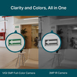 TP-Link VIGI C450 4mm VIGI 5MP Full-Color Turret Network Camera — product view 4
