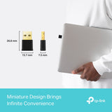 TP-Link Archer TX1800U Nano AX1800 Nano Wi-Fi 6 USB Adapter — product view 7