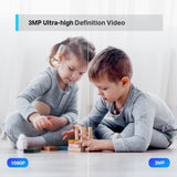 TP-Link Tapo 2K 3MP Pan/Tilt Home Security Wi-Fi Camera (Tapo C210) - product view 5