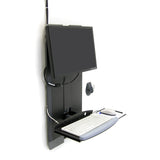 Ergotron StyleView® Vertical Lift, High Traffic Area Black (60-593-195) - Ergotron product view