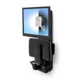 Ergotron StyleView® Sit-Stand Vertical Lift, Patient Room Black (61-080-085) - view 2