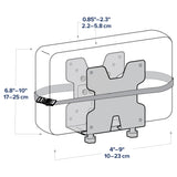 Ergotron Mini PC Mount Black (80-107-200) - diagram