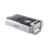 ASUS ROG NUC 16 Moonlight White horizontal orientation showing the 56.5 mm slim chassis