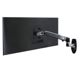 Ergotron LX Wall Mount Monitor Arm Polished Aluminum (45-243-026) - view 2