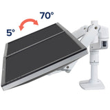 Ergotron LX Dual Stacking Arm White (45-492-216) - diagram