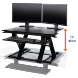 Ergotron WorkFit-TX Standing Desk Converter (33-467-921) - diagram
